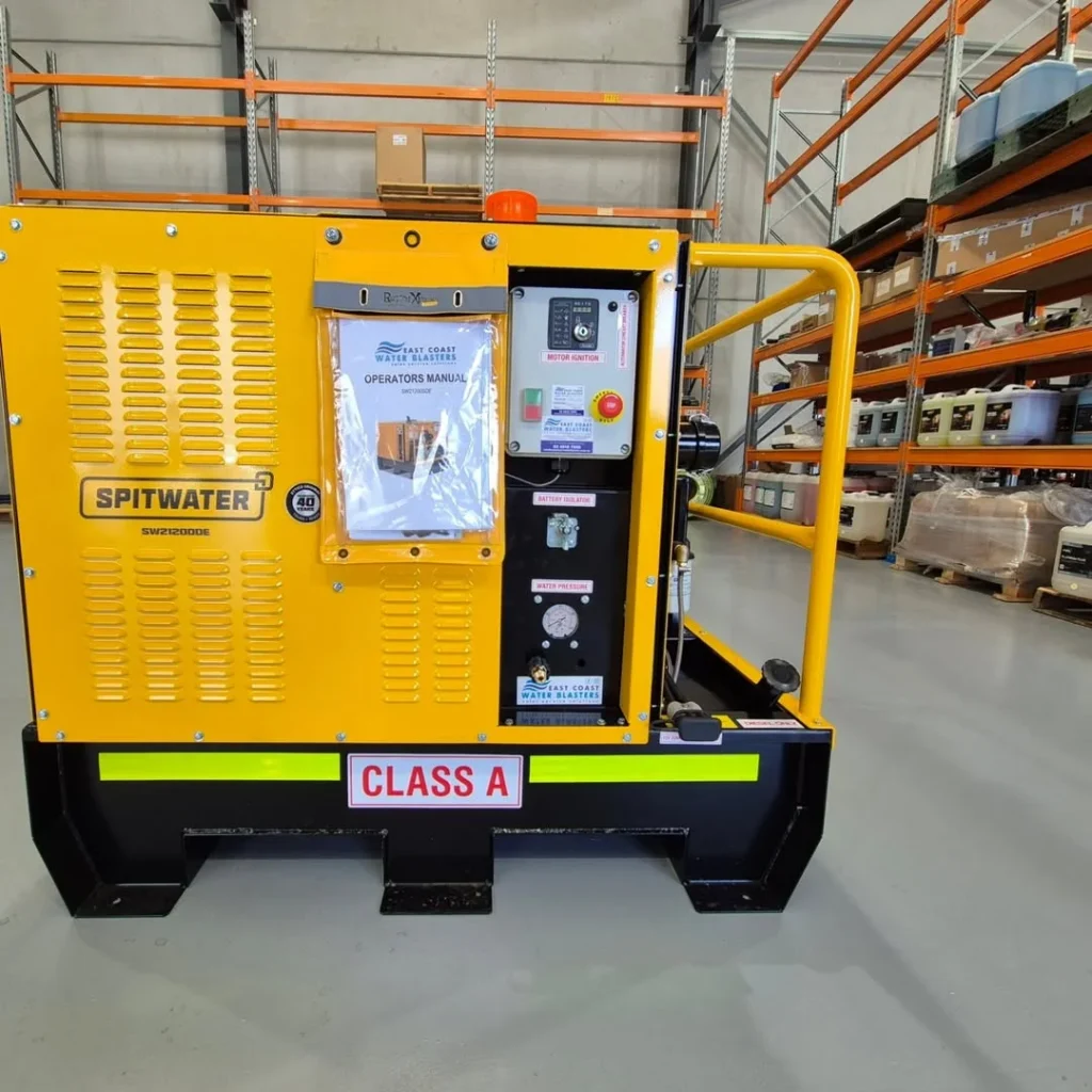 east coast water blaster mine spec spitwater pressure cleaner